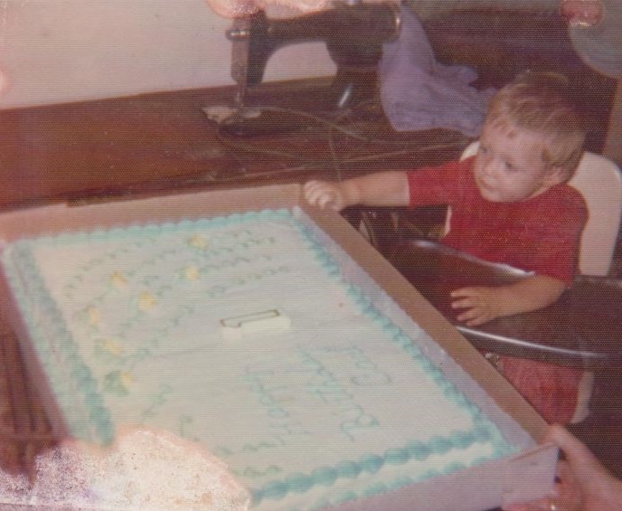 Carl Derrickson's first birthday 1975 Carl Derrickson's first birthday 1975