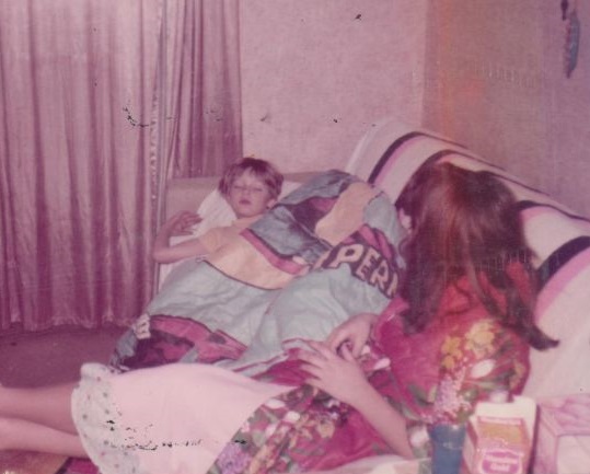 Carl Derrickson sleeping 1981 Carl Derrickson sleeping 1981