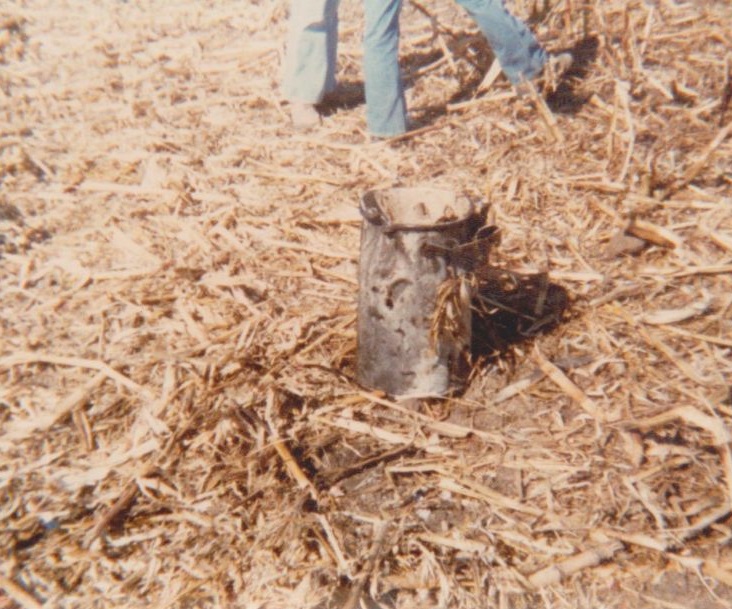 Dynamite truck explosion Huan's mill 1980 Dynamite truck explosion Huan's mill 1980