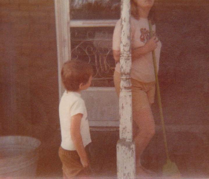 Carl Derrickson and his mom Braymer 1980 Carl Derrickson and his mom Braymer 1980