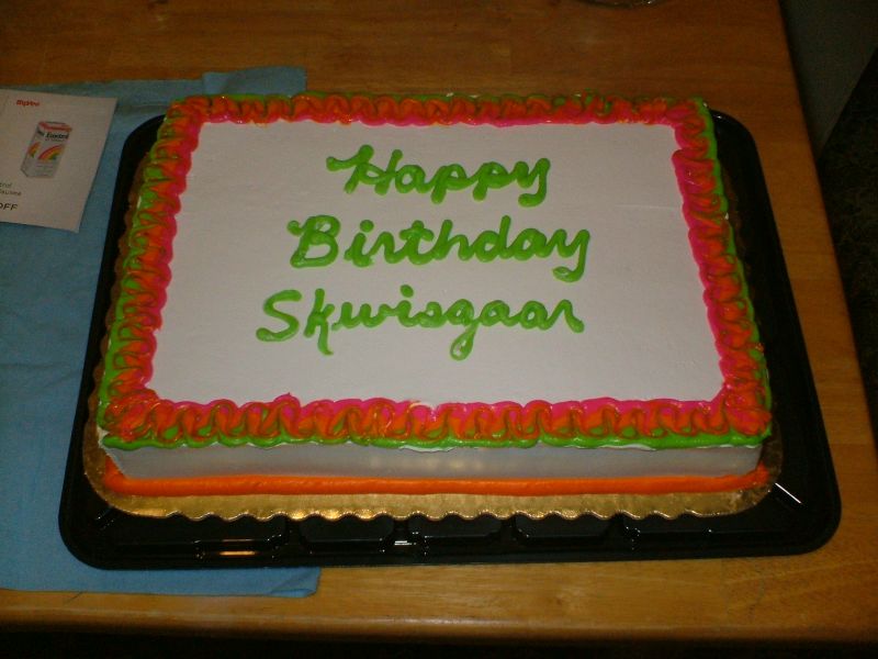 Carl's Birthday cake Carl's Birthday cake