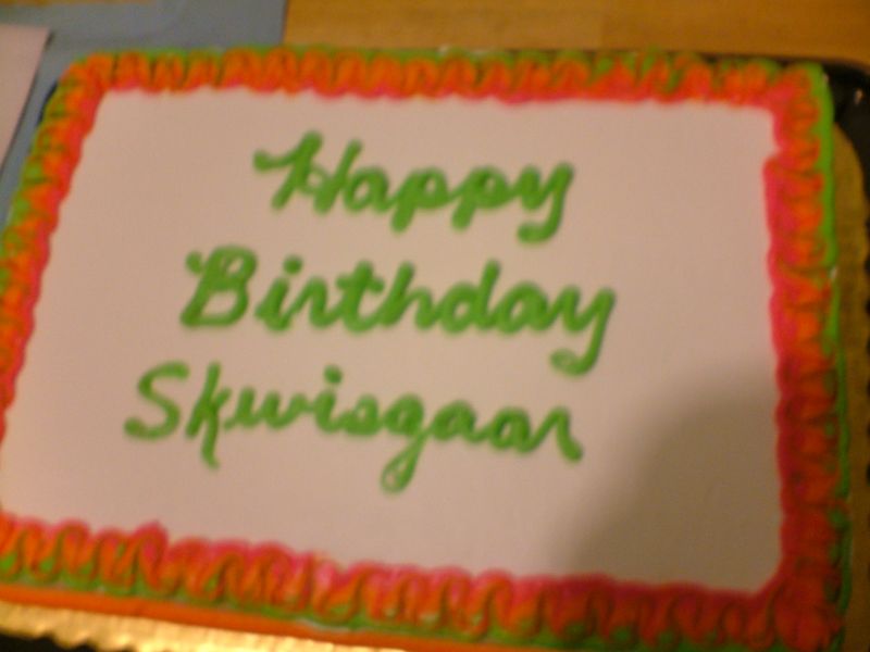 Carl's Birthday cake Carl's Birthday cake