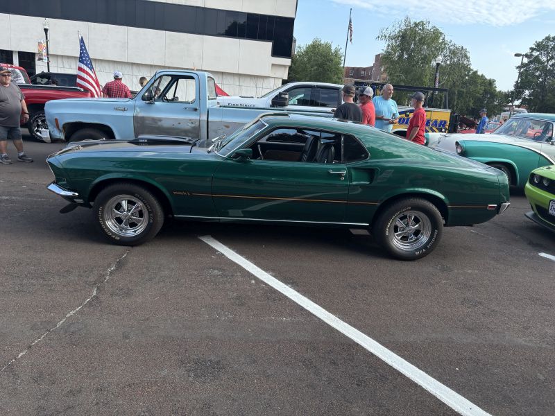 A 1969 Mustang Mach 1 A 1969 Mustang Mach 1